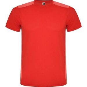 Roly Unisex Adult Detroit Short-Sleeved Sports T-Shirt / Red